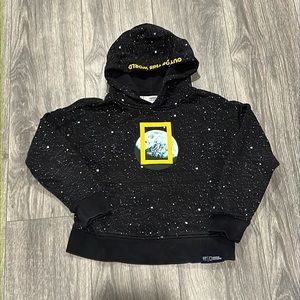 Gap Kids National Geographic hooded moon sweatshirt S 6 - 7